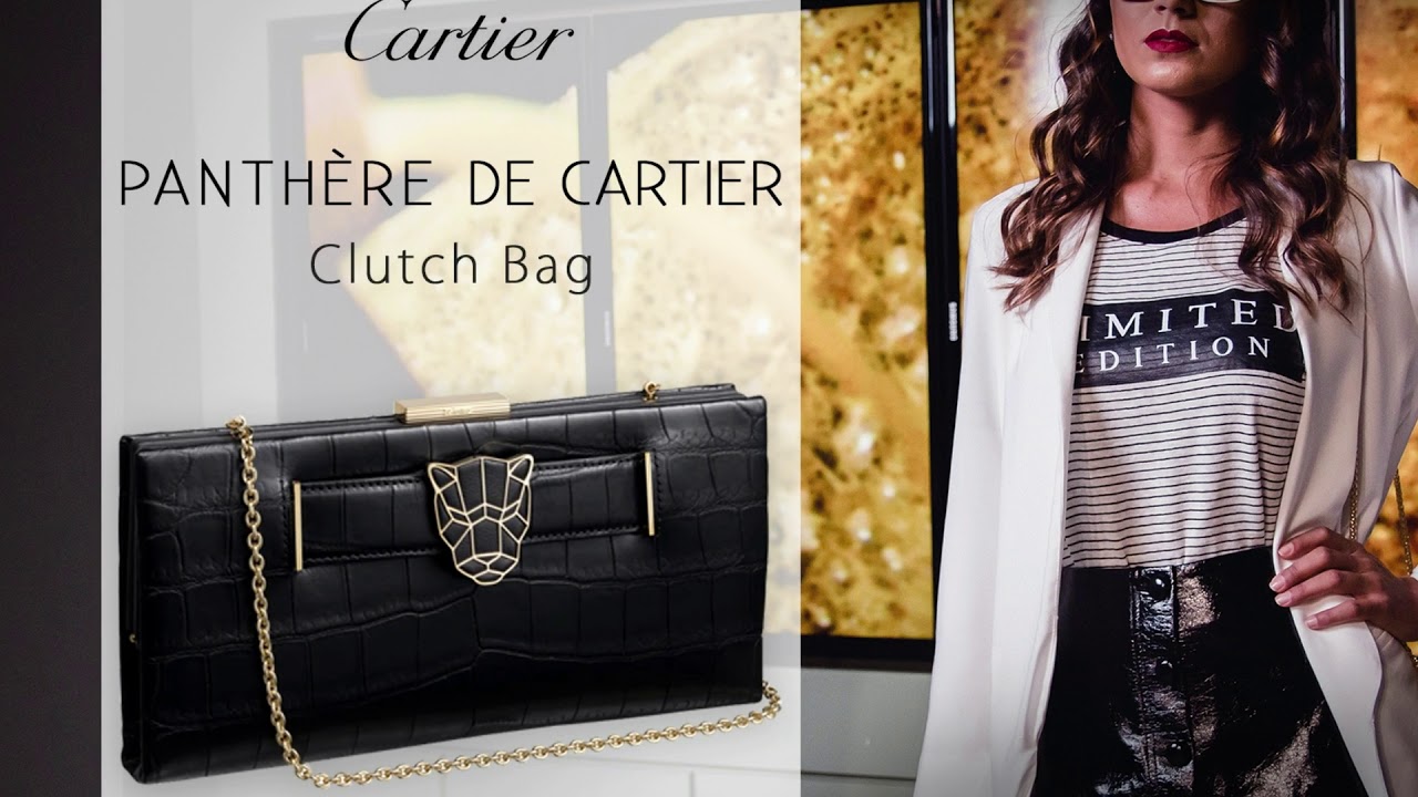 cartier panthere clutch