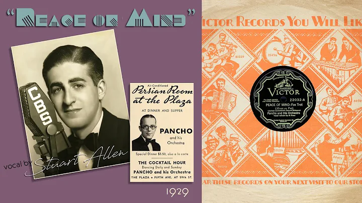 1929, Pancho And His Orch., Peace Of Mind, Stuart ...