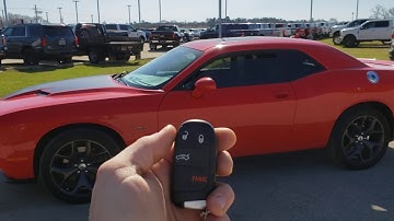 2018 Dodge Challenger remote start