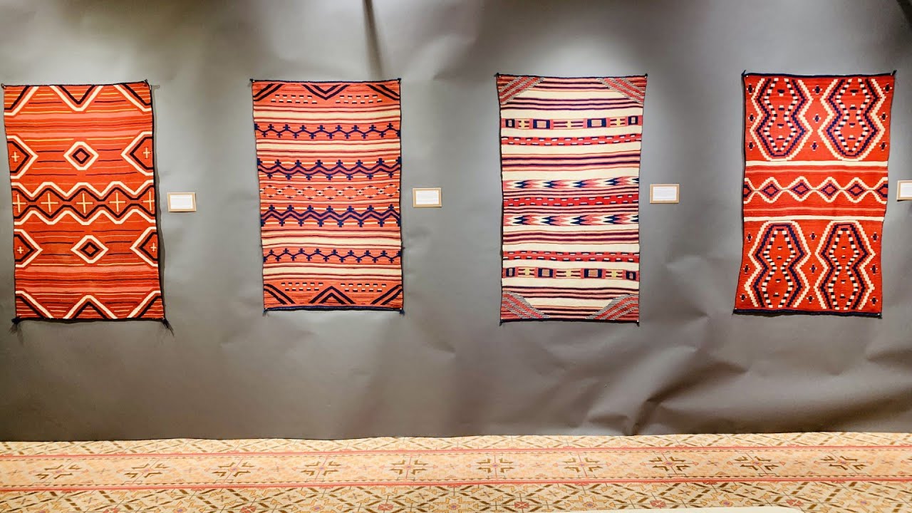 Whitehawk Antique Indian & Ethnographic Art Show 2024 quick walk through, Navajo exhibits, Santa Fe