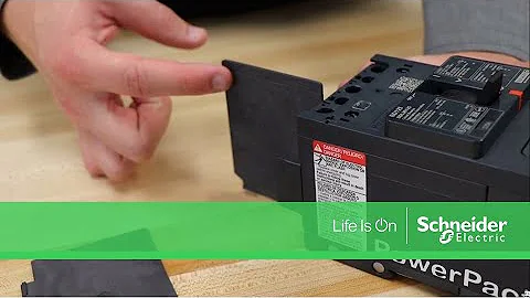 Installing LV426920 Interphase Barrier onto PowerPact B Breakers | Schneider Electric Support