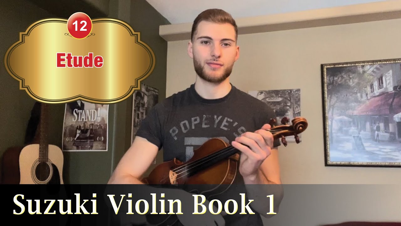12. Etude - Suzuki Violin Book 1 - YouTube