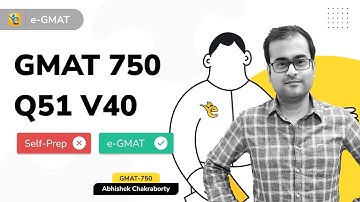 GMAT 750 | Q51 V40 | e-GMAT helps Abhishek reach his true potential | Scholaranium | Last Mile Push