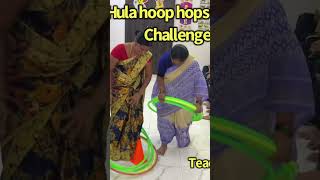 Hula hoop hopscotch