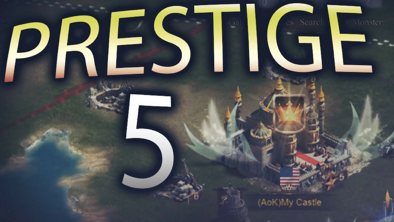 PRESTIGE 5 CASTLE OMG MUST SEE!!! (CLASH OF KINGS) YouTube