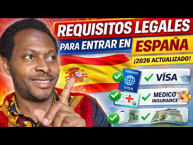 REQUISITOS LEGALES para ENTRAR en ESPAÑA desde Guinea Ecuatorial 🇪🇸 (2026 ACTUALIZADO)