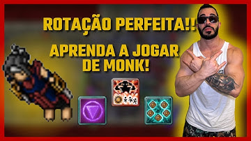 Aprenda a jogar de MONK - Vocação mais roubada do TIBIA | Guia Completo de Magias e Cooldowns.