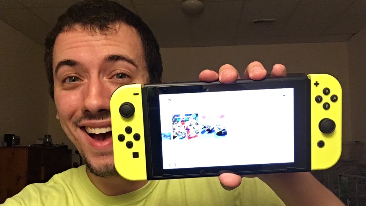 NEON YELLOW JOYCON UNBOXING AND NINTENDO SWITCH REVIEW! YouTube