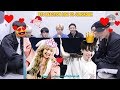 BTS reaction  Lisa and Jungkook looked at each other! Moment of love for BLACKPINK and Bangtanboys