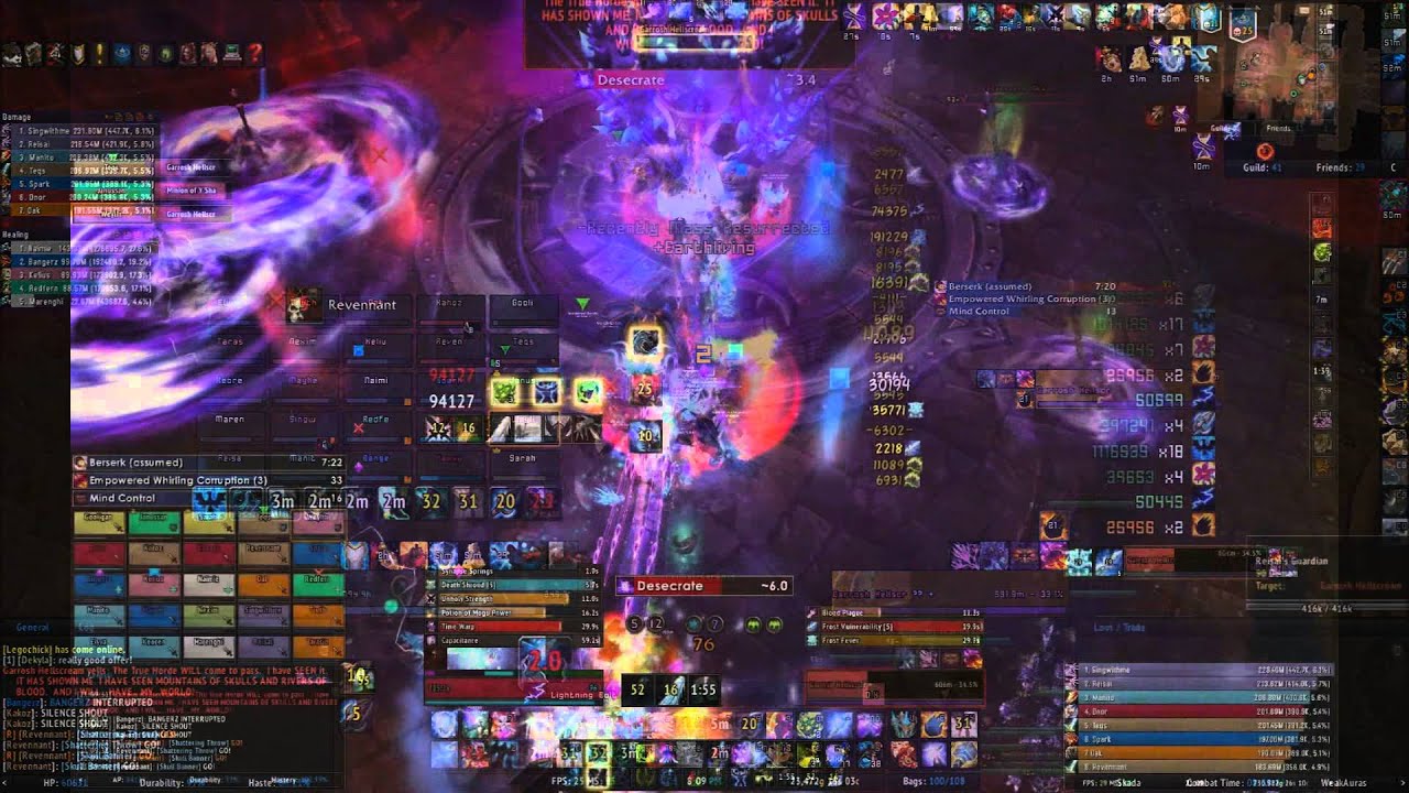 Immersion Vs. Garrosh Hellscream 25m Heroic