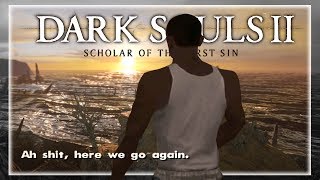 Марафон Dark Souls. Часть 2 - Прохождение DARK SOULS II: Scholar of the First Sin. День 1