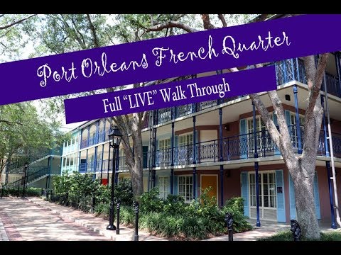 Port Orleans French Quarter Resort Live Walk Through Full Tour camera iphone 8 plus apk