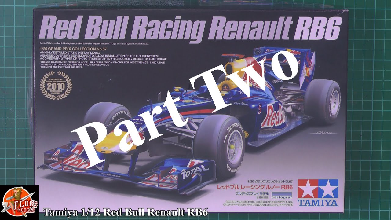 Tamiya 1/20 RB6 Part2 - YouTube