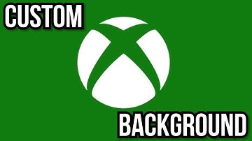 HOW TO ADD A CUSTOM BACKGROUND TO XBOX DASHBOARD!
