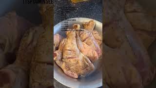 Tandoori chicken in oven shorts ￼