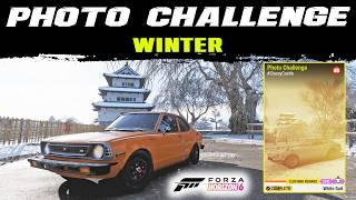 Hirosaki Castle Photo Location | Forza Horizon 6 Photo Challenge #ClassyCastle | Winter Season