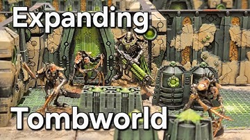 Upgraded terrain for Kill Team Tombworld for solo joint ops and matched play warhammer 40k