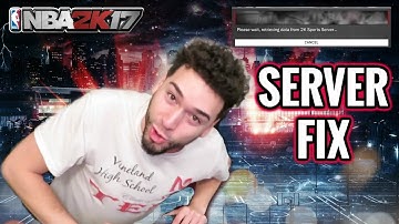 NBA 2K17 | HOW TO FIX RETRIEVING DATA FROM 2K SPORTS SERVERS 🔥