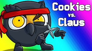 Cookies Vs Claus Funny Moments  Toy Battles and Chipbob Chocolatepants!