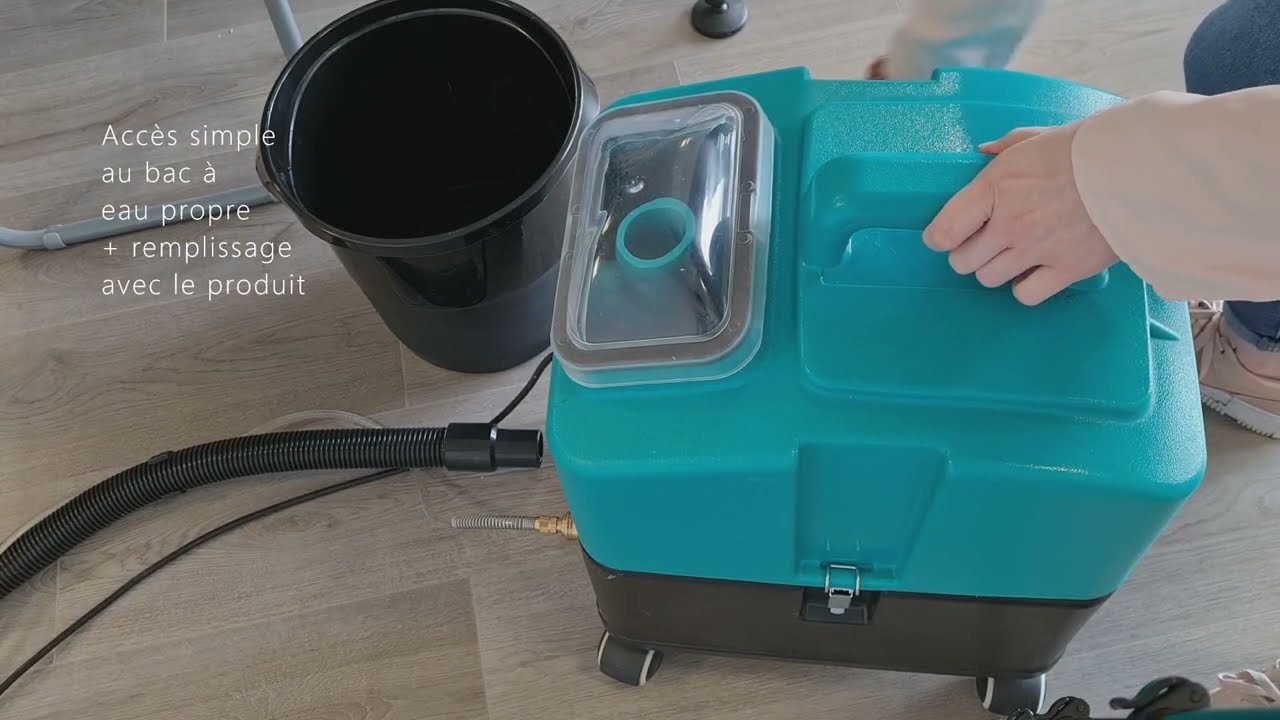 Nettoyage des moquettes et des mobiliers textiles