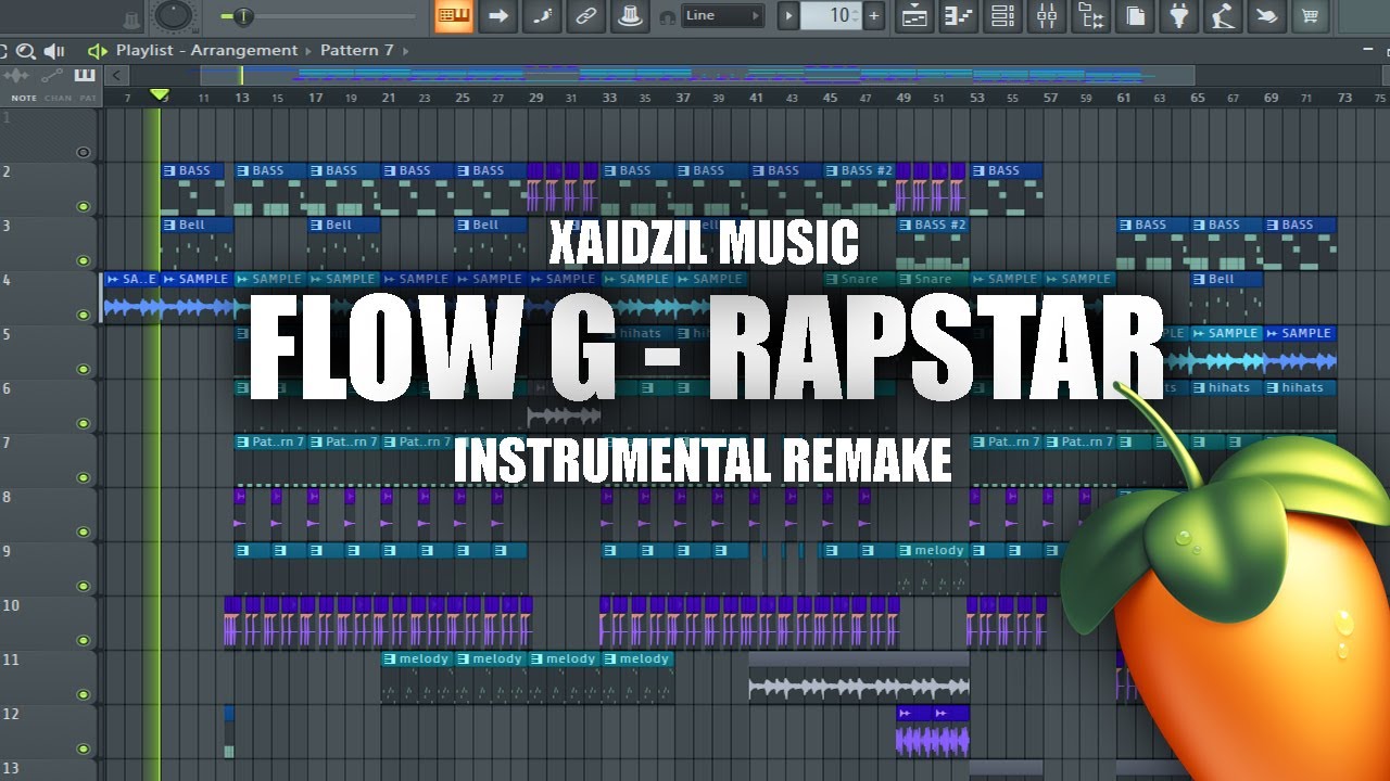 FLOW G   RAPSTAR  Instrumental Beat