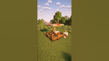 Picnic Table😻 Minecraft
