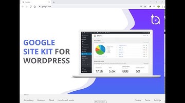 how can you  install Google site kit for WordPress plug-in