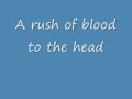 Coldplay: A Rush Of Blood To The Head + Lyrics