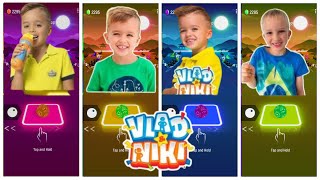 Vlad & Niki - Lagu Coffin Dance 🎶 Tiles Hop Edm Rush Game 🎮 Siapa yang Terbaik?