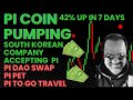 Pi Coin Pump PUMP And Jump | South Korea | PI Pet | PITOGOTRAVEL | Pi Pet | Pi Unlock | DIGITALGOLD