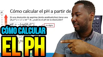 ¿Cuál es el pH de los ácidos y las bases?