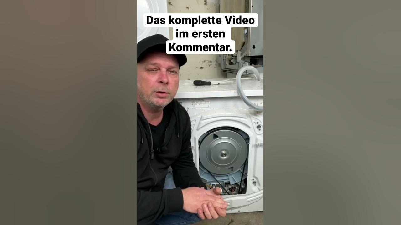 Bosch Waschmaschine Fehler F23 E23 YouTube