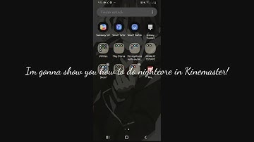 How to Make nightcore With kinemaster