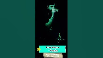 Thumbnail of Post Malone - Psycho [Live in Cologne May 1st, 2023]