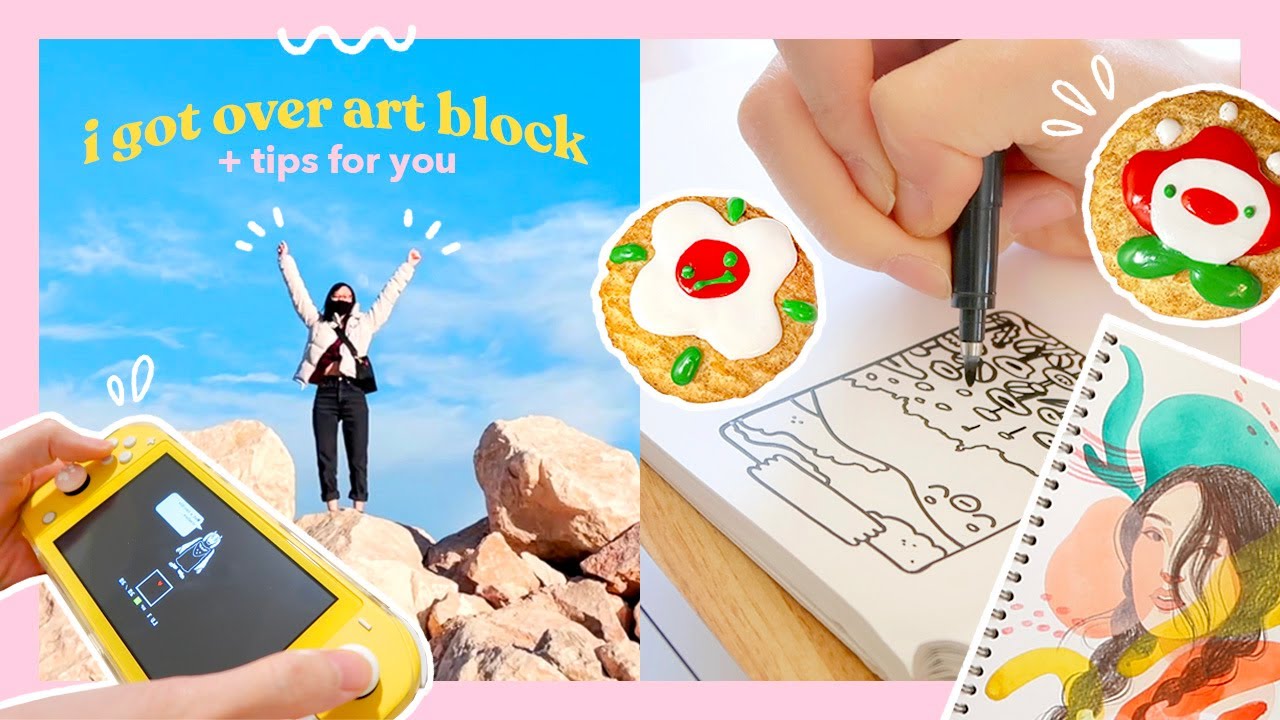 Getting Over My Art Block Before the New Year ARTIST DIARIES - YouTube