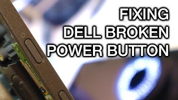 DELL Laptop with Broken Power Button