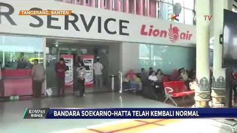 Bandara Soekarno-Hatta Kembali Normal