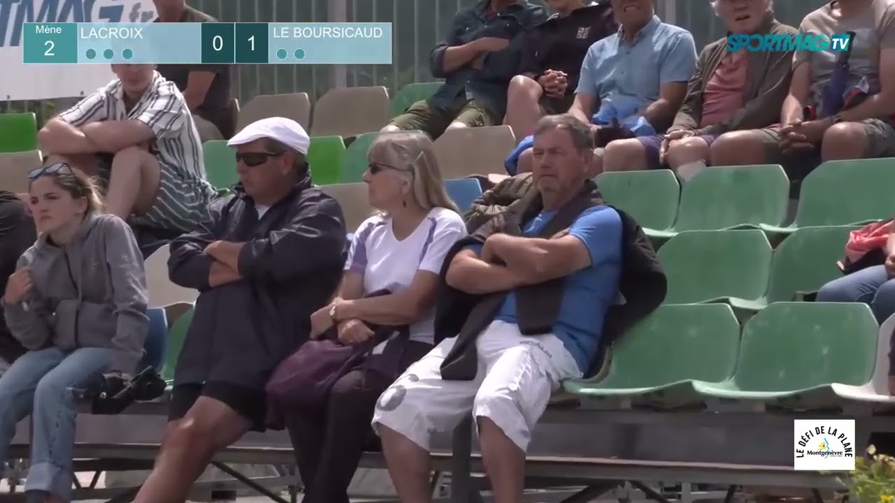 Miniature de la vidéo : Pétanque : Lacroix vs Le Boursicaud (Défi de la Plane - Demi-finale)