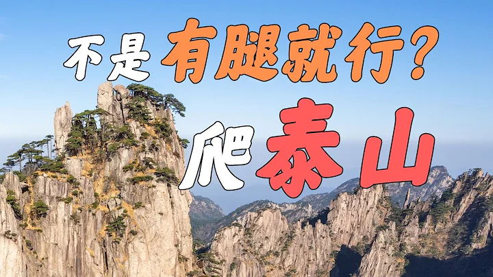 爬泰山，不是有腿就行？【山东泰山】 - 天天要闻