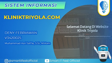 RANCANGAN APLIKASI PELAYANAN ANTRIAN PASIEN DAN OBAT BERBASIS WEBSITE DI KLINIK TRIYOLA NUSUKAN