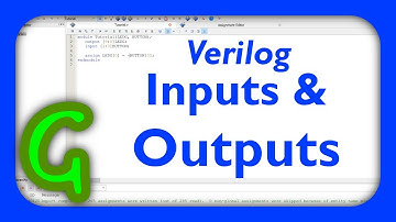 Inputs and outputs - Verilog Ep2