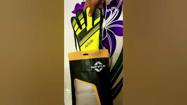 New goalkeeper gloves 🧤ASMR #shorts #asmr #unboxing #trending