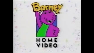 Barney Home Video Logo 1992-2005 Homemade