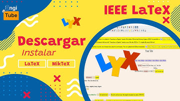 Descargar e Instalar LyX ⚡ Tutorial Paso a Paso ⚡ LyX LaTeX
