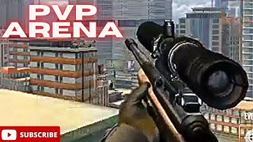 PVP Arena mission in Sniper 3d Assassin game