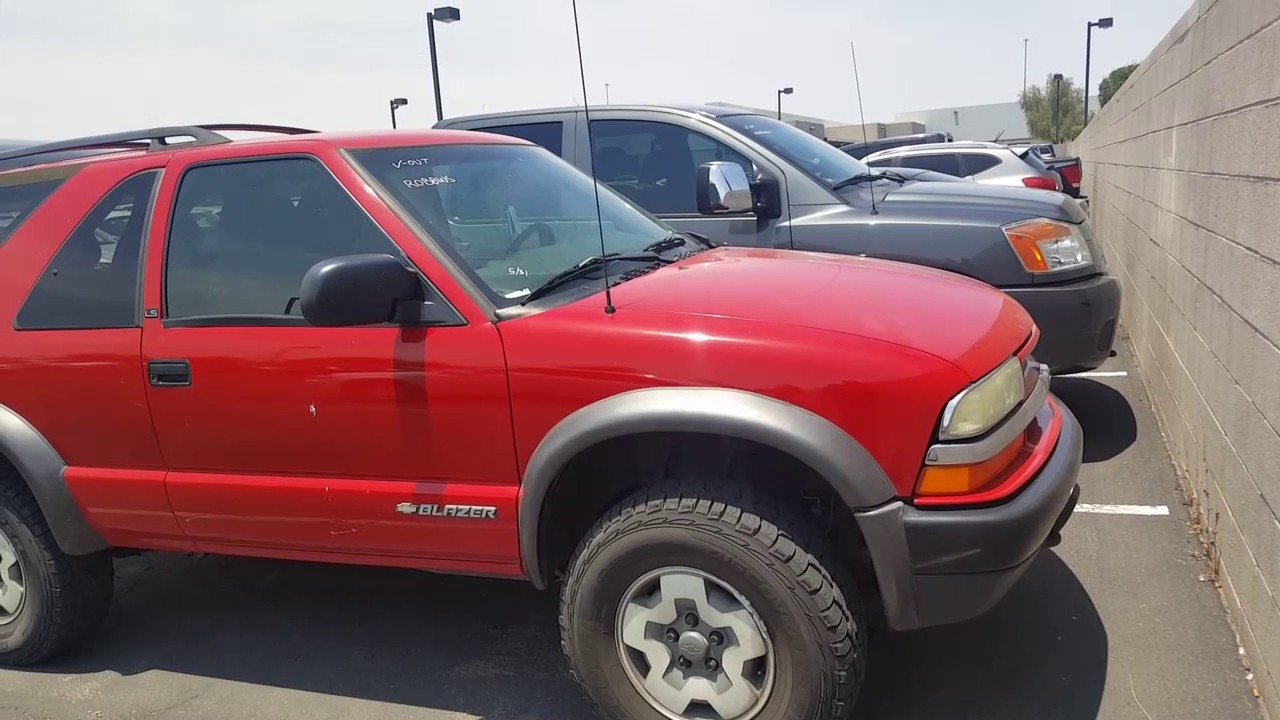2002 blazer zr2 4x4 - YouTube