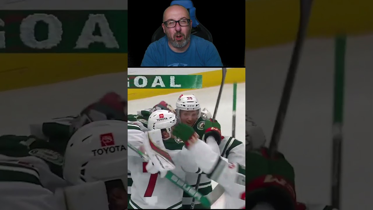 Wild Way To Score A Goal!! #shorts #nhl #hockey #goals