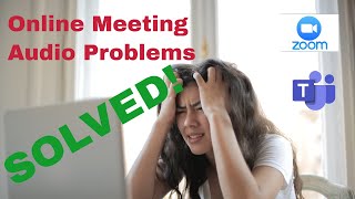 Online Meetings Audio Problems - feedback and volume - fix it! screenshot 1