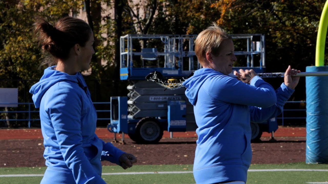 How to Throw an Offside Pass Women's Lacrosse YouTube