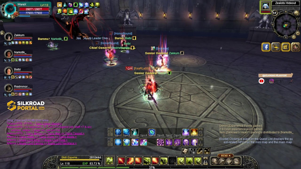 HWT ve Jupiter Temple Dönüyoruz Silkroad Online Brontes